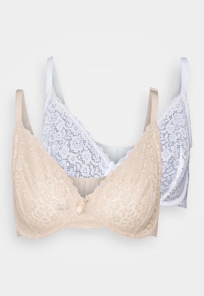 Soutien-Gorge ANNA FIELD Anna Field 2 Pack Blanche Femme | PKF-4755846